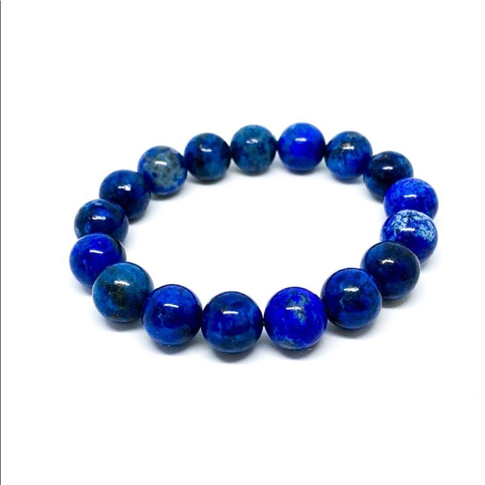 NWT Rare Beautiful natural blue marble bracelet